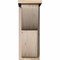 Ekena Millwork Crestline Smooth Corbel w/Backplate, Douglas Fir, 7 1/2"W x 12"D x 20"H COR08X12X20CRE01SDF - alternate 4